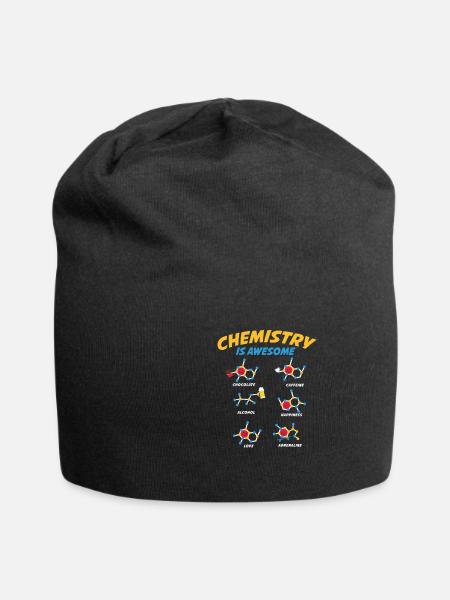 Chemistry Is Awesome - Bonnet en jersey - noir