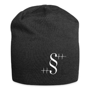 Law student attorney - Jersey Beanie - charcoal grey - Front