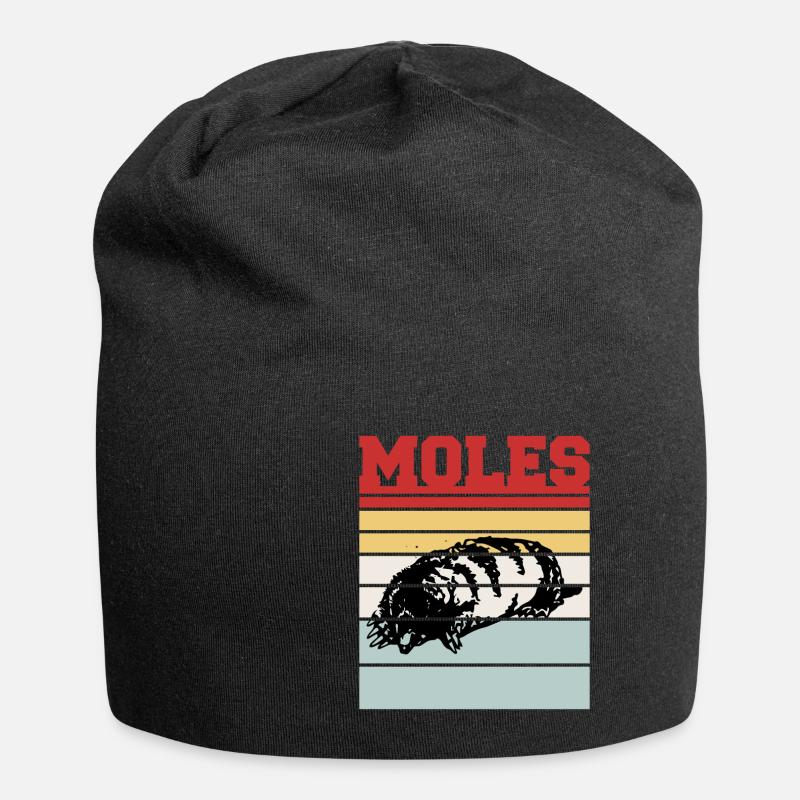 MOLES - Bonnet en jersey - noir