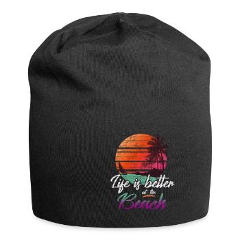 Beach - Jersey Beanie - black - Front