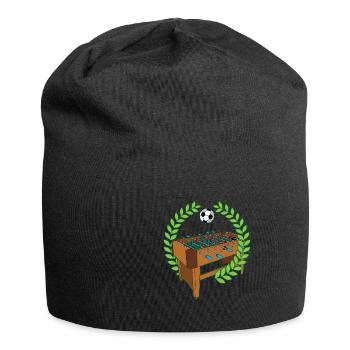 Baby-foot table baby-foot pubs humour - Bonnet en jersey - noir - Devant