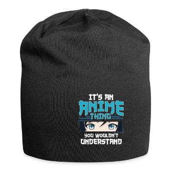 Anime - Jersey Beanie - black - Front