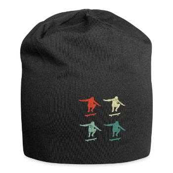 skateboarder - Bonnet en jersey - noir - Devant