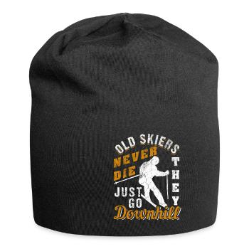 Ski drôle - Bonnet en jersey - noir - Devant