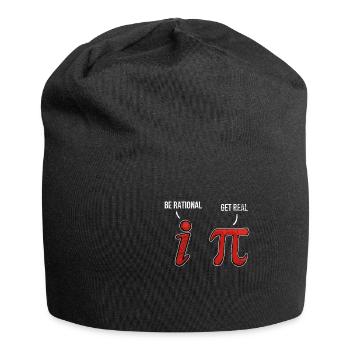 maths Pi Day - Bonnet en jersey - noir - Devant