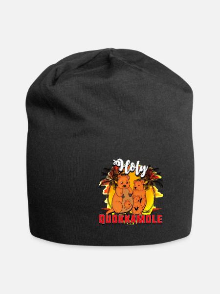 quokka - Bonnet en jersey - noir