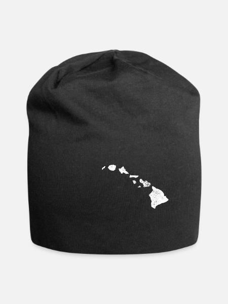 Hawaii - Jersey-Beanie - Schwarz