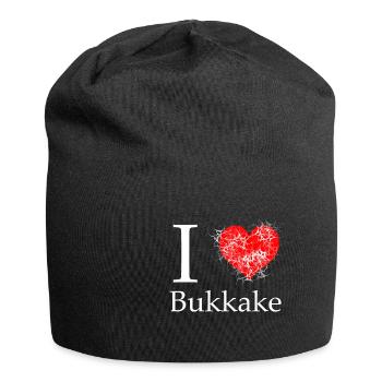 Bukakke funny sex - Jersey Beanie - black - Front