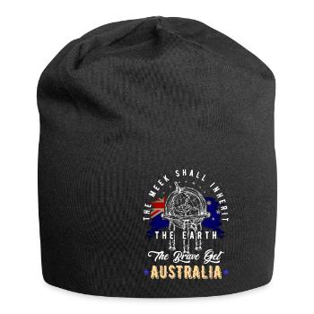 Australie - Bonnet en jersey - noir - Devant