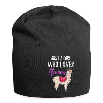 lama - Jersey Beanie - black - Front