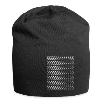 Jura Paragraph Anwalt Geschenk Jura Student - Jersey-Beanie - Schwarz - Vorne
