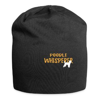 Poodle Whisperer Graphic Tshirt - Jersey Beanie - black - Front