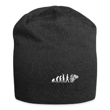 Motorrad Evolution Affe Rennmaschine - Jersey-Beanie - Anthrazit - Vorne