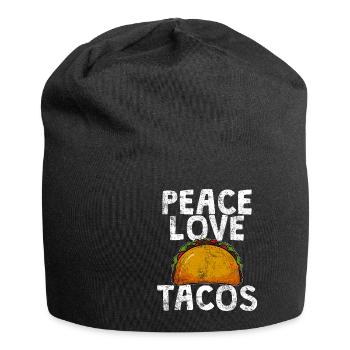 Tacos - Jersey-Beanie - Schwarz - Vorne