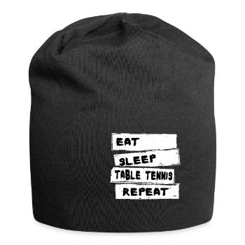 Table Tennis - Ping-pong Tea - Jersey Beanie - black - Front