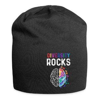 autisme - Bonnet en jersey - noir - Devant