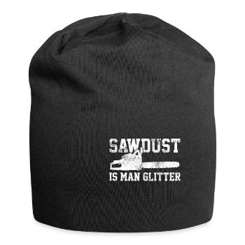 Forester forest worker lumberjack - Jersey Beanie - black - Front
