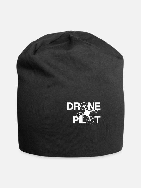 Pilote de drone | Drone pilot drone drone race - Bonnet en jersey - noir