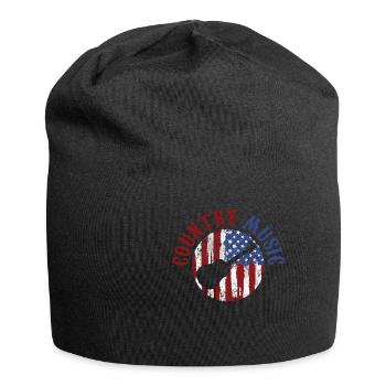 Country Music Western - Jersey Beanie - black - Front