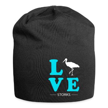 Stork - Jersey Beanie - black - Front