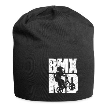 BMX child cyclist bike - Jersey Beanie - black - Front