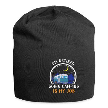 Tentes de camping caravanes camping-car - Bonnet en jersey - noir - Devant