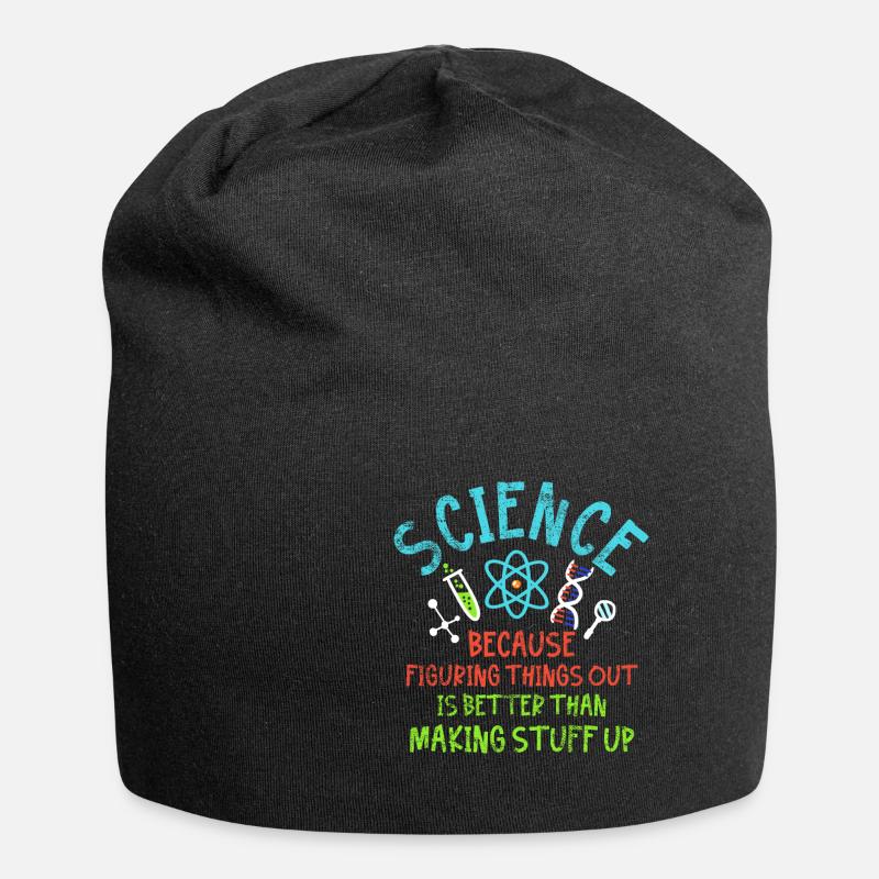 Science Science - Jersey Beanie - black