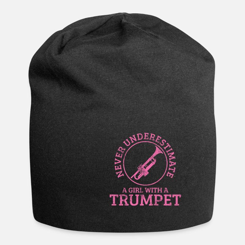 Trompette trompette - Bonnet en jersey - noir