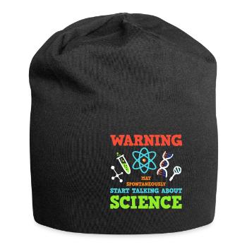 Physics chemistry biology - Jersey Beanie - black - Front