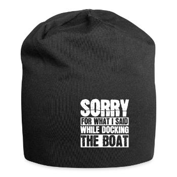 Boot - Jersey-Beanie - Schwarz - Vorne