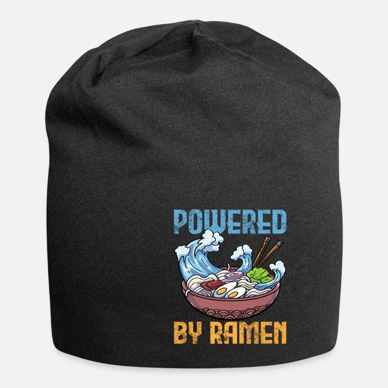 Ramen - Bonnet en jersey - noir