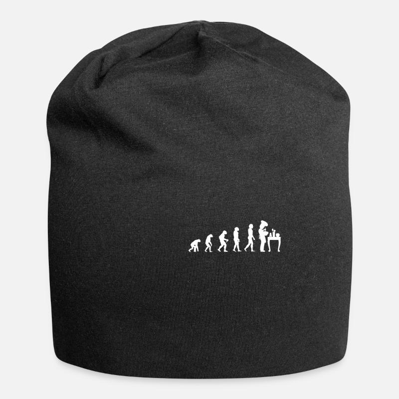 evolution of cooking - Jersey-Beanie - Schwarz