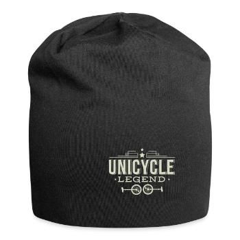 Unicycle Legend Funny Einrad - Jersey-Beanie - Schwarz - Vorne