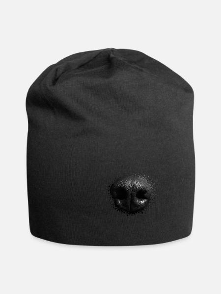 Snout dog - Jersey Beanie - black