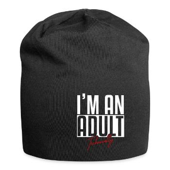 18th birthday - Jersey Beanie - black - Front