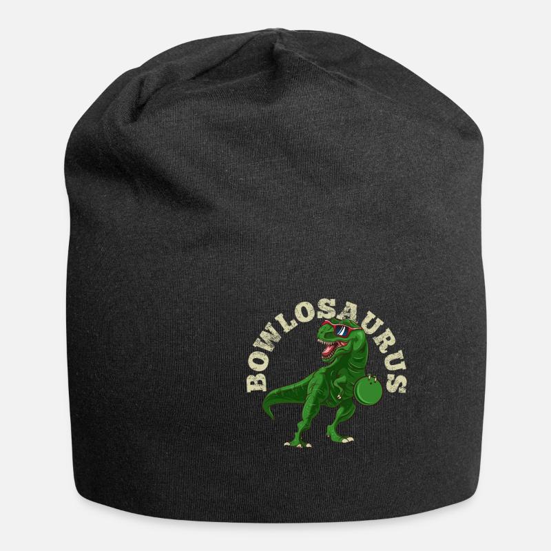 Bowling - Jersey-Beanie - Schwarz