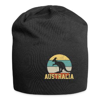 Australien - Jersey-Beanie - Schwarz - Vorne