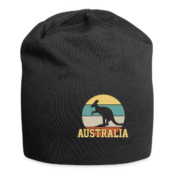 Australien - Jersey-Beanie - Schwarz - Vorne