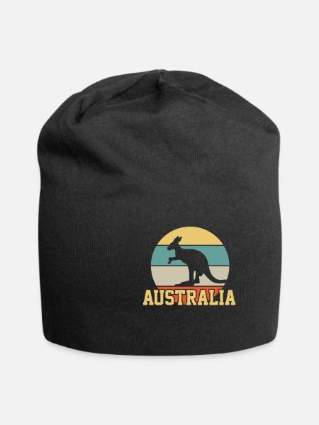 Australia - Jersey Beanie - black