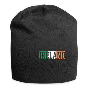 Irland - Jersey-Beanie - Schwarz - Vorne