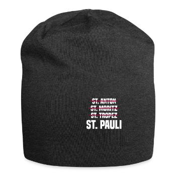 St. Pauli Sankt Pauli Hamburg Norddeutschland - Jersey-Beanie - Anthrazit - Vorne