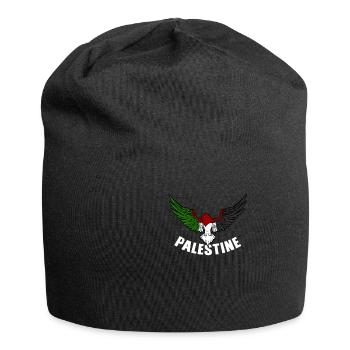 Free Gaza Liberté de Palestine libre pour la Palestine - Bonnet en jersey - noir - Devant