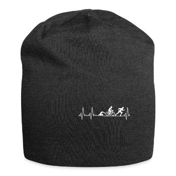 Triathlon Triathlete Shirt - Jersey-Beanie - Anthrazit - Vorne