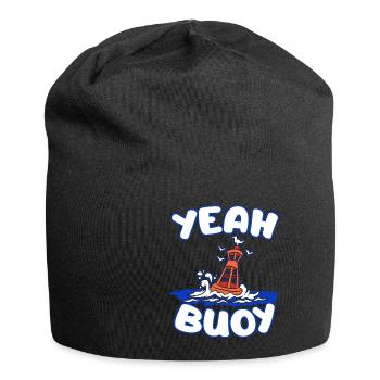 YEAH BUOY Boye Seefahrer Seefahrt Norddeutschland - Bonnet en jersey - noir - Devant