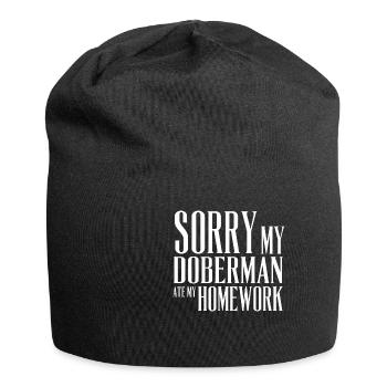 DOBERMAN - Jersey Beanie - black - Front