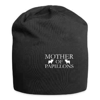 Papillon Mother - Jersey Beanie - black - Front