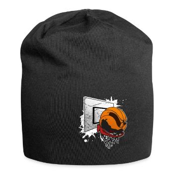 Basketball hoop basketball basketball basketball player - Jersey Beanie - black - Front