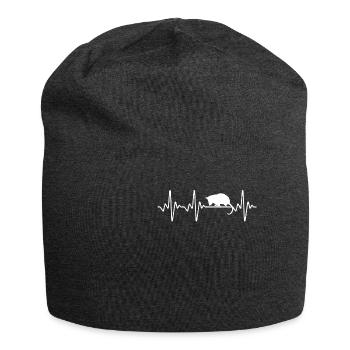 Opossum Heartbeat - Bonnet en jersey - charbon - Devant