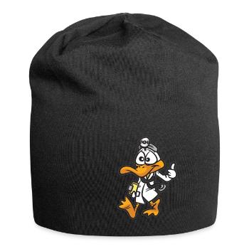 Enten Doktor Cartoon Comic Humor - Jersey-Beanie - Schwarz - Vorne