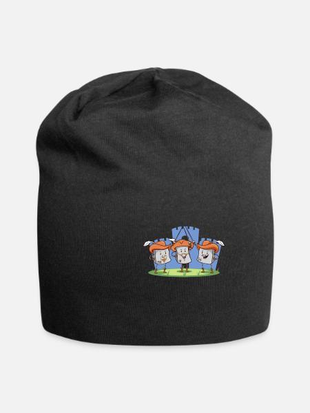 Les 3 Mousquetaires Ctrl ALT ENTF Internet Humour - Bonnet en jersey - noir